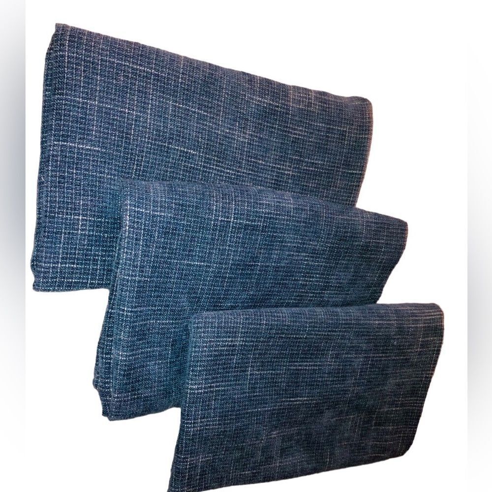 3X-large aqua pillow covers I forgot measurements will remeasure but about 25x25